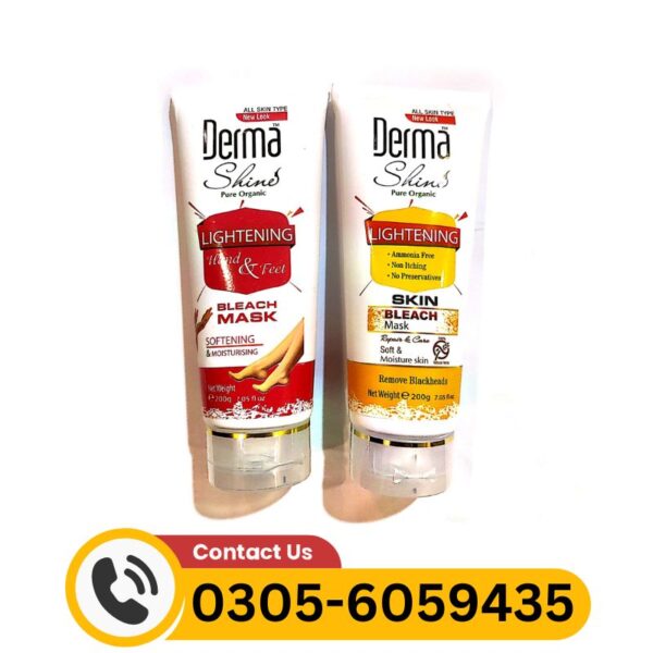 Derma Shine Hand $ Feet Bleach Mask in Pakistan