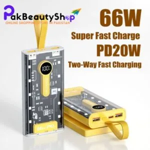 66w Super Fast Charge Cyberpuk Power Bank