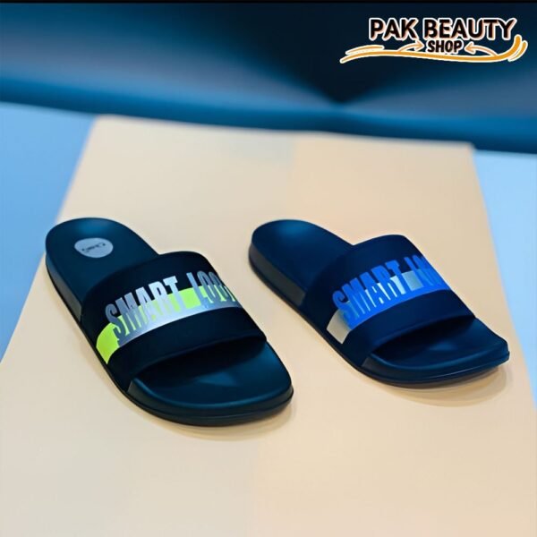 Smart Look Printed Slides For Men