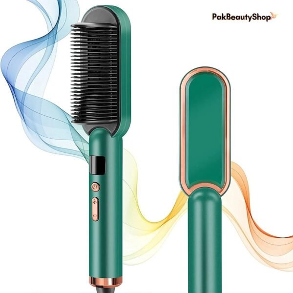 Hair Straightener Iron Brush