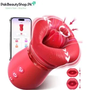 5-in-1 Rose Sex Toy | App Controlled Vibrator | Pakistan