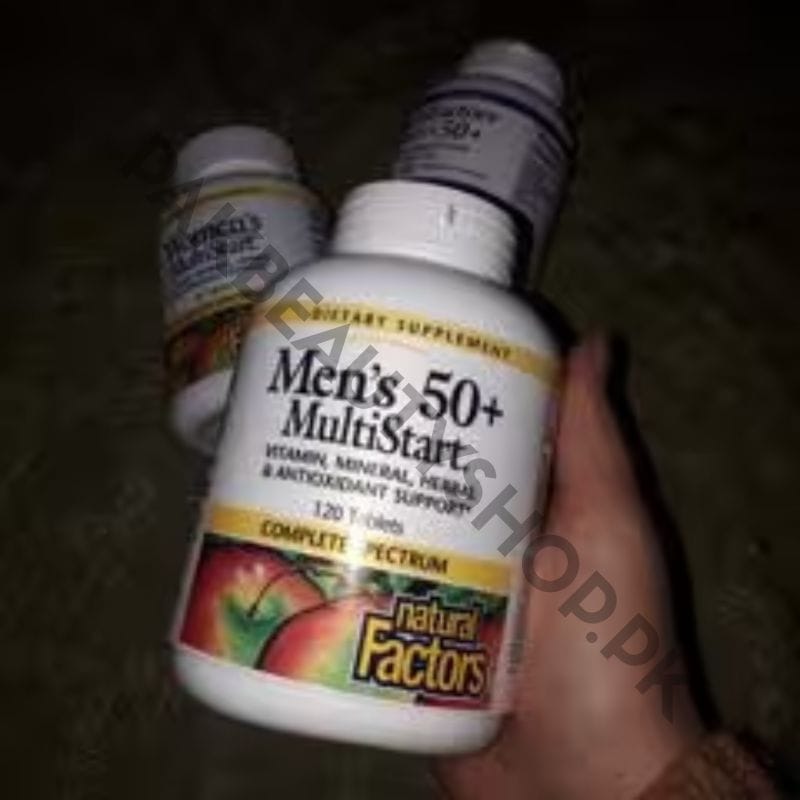 MultiStart Men's 50+ Multivitamin Tablets | Natural Factors 2 MultiStart Men's 50+ Multivitamin Tablets Price In Pakistan