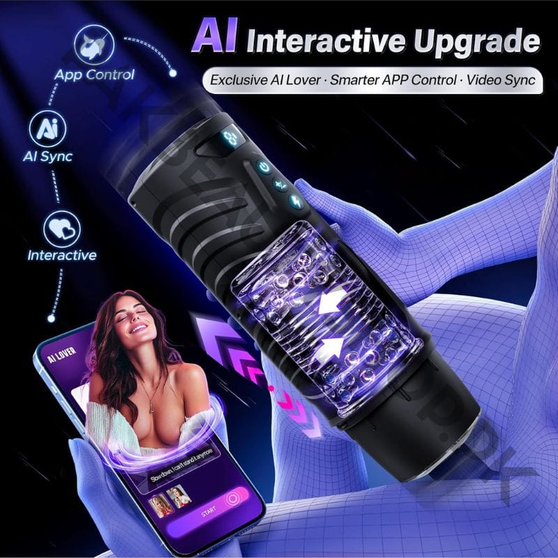 EINSEO AI Interactive Male Masturbator 6 EINSEO AI Interactive Male Masturbator | Smart Sex Toy