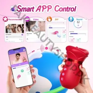 5-in-1 Rose Sex Toy | APP Controlled Vibrator