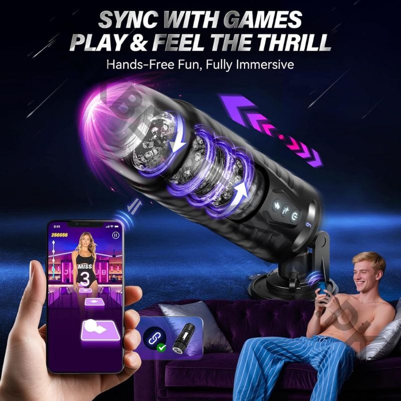 EINSEO AI Interactive Male Masturbator 4 EINSEO AI Interactive Male Masturbator | Smart Sex Toy