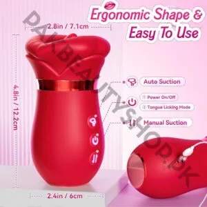 5-in-1 Rose Sex Toy | APP Controlled Vibrator