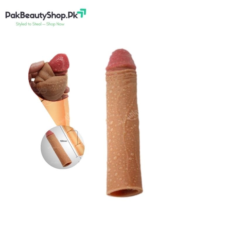Love Toy Penis Extender Sleeve For Men 2 Love Toy Penis Extender Sleeve For Men | 7 Inch | Pakistan