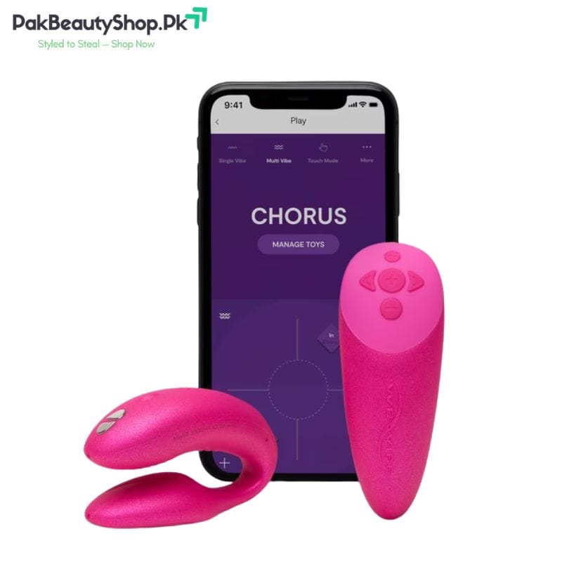 We-Vibe Chorus Couple's Vibrator | App and Remote Controlled Rechargeable 1 We-Vibe Chorus Couple's Vibrator | App and Remote Controlled Rechargeable