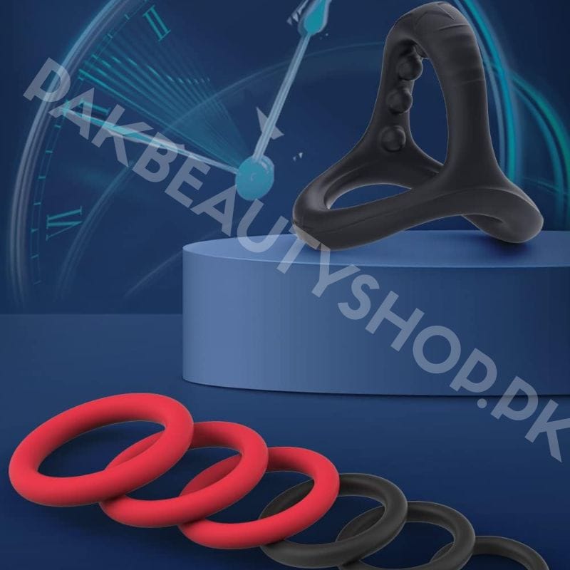 Canrok Silicone 7 Cock Rings for Men | Erection Enhancer 5 Canrok Silicone 7 Cock Rings for Men | Erection Enhancer