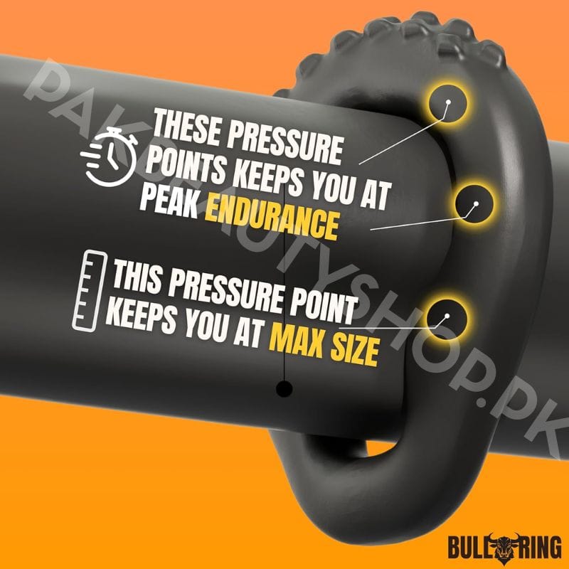 Bullring Silicone Mighty Cock Ring | Max Performance 5 Order Now Bullring Silicone Mighty Cock Ring In Pakistan
