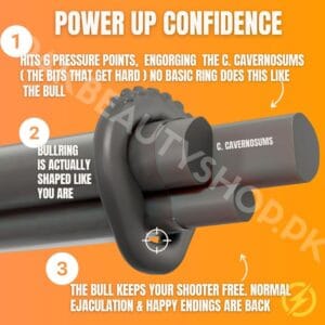 Bullring Silicone Mighty Cock Ring | Max Performance