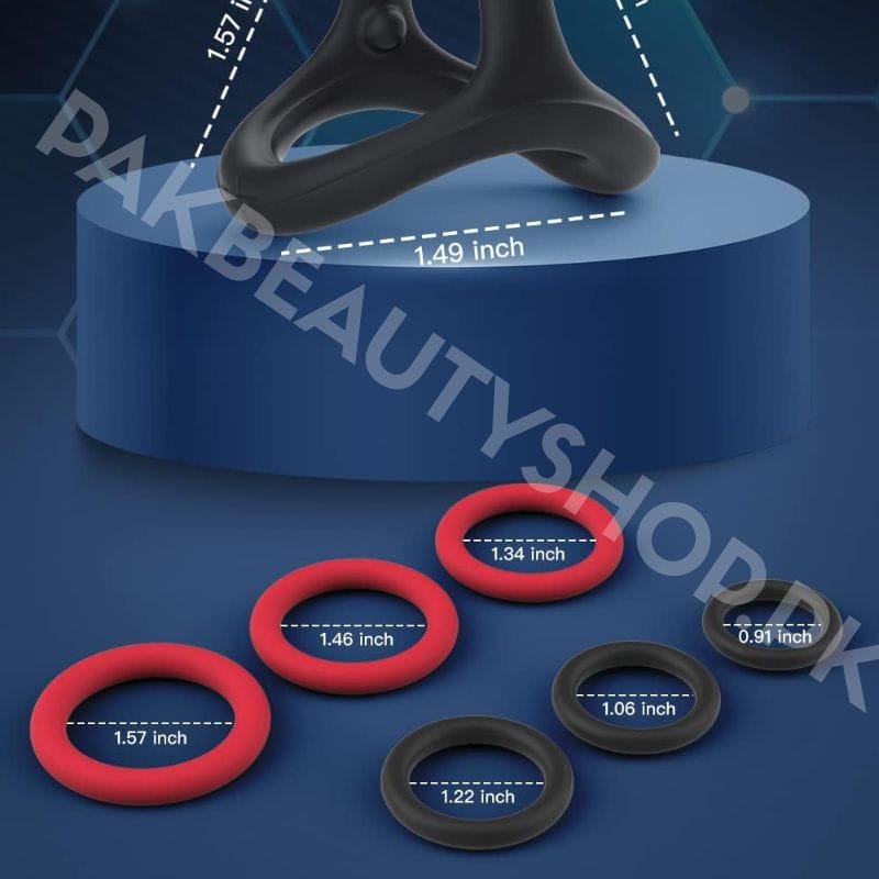 Canrok Silicone 7 Cock Rings for Men | Erection Enhancer 3 Canrok Silicone 7 Cock Rings for Men | Erection Enhancer