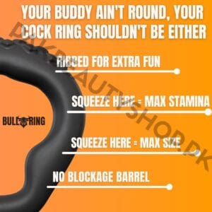 Bullring Silicone Mighty Cock Ring | Max Performance