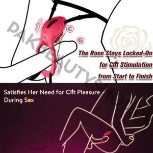 ZOOPLOU Couples Rose Clitoris Vibrator | App & Remote Controlled