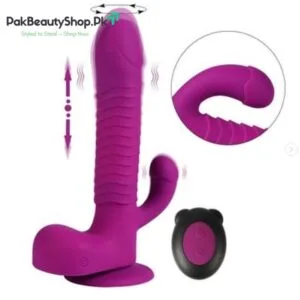 360-Degree Rotating Vibrator with Thrusting
