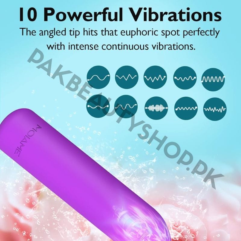 MoiAme Small Bullet Vibrator for Women | Waterproof Silicone 4 MoiAme Small Bullet Vibrator for Women | Waterproof Silicone