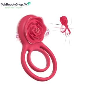Discover Premium Sex Toys in Faisalabad for Ultimate Pleasure 8 Movgani Rose Clitoral Vibrating Cock Ring | Couples Toy