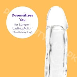Lovehoney Mega Thick Clear Penis Sleeve | 1.5" Extender