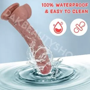 7.8 Inch Silicone Realistic Dildo | Suction Cup