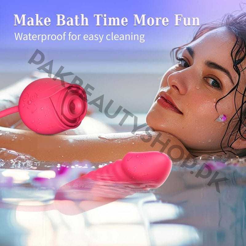 MOOLIGIRL Rosemary Rose Vibrator - Thrusting & Sucking 5 MOOLIGIRL Rosemary Rose Vibrator - Thrusting & Sucking