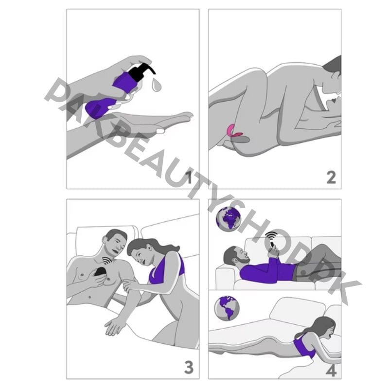 We-Vibe Chorus Couple's Vibrator | App and Remote Controlled Rechargeable 4 We-Vibe Chorus Couple's Vibrator | App and Remote Controlled Rechargeable