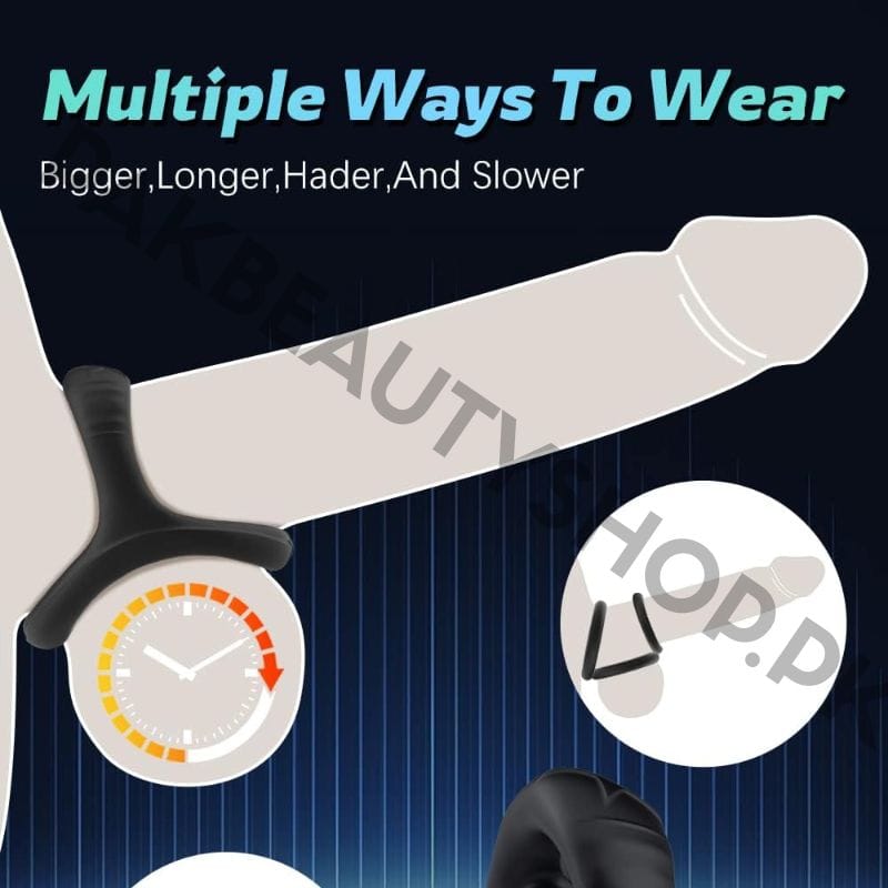 Canrok Silicone 7 Cock Rings for Men | Erection Enhancer 7 Canrok Silicone 7 Cock Rings for Men | Erection Enhancer