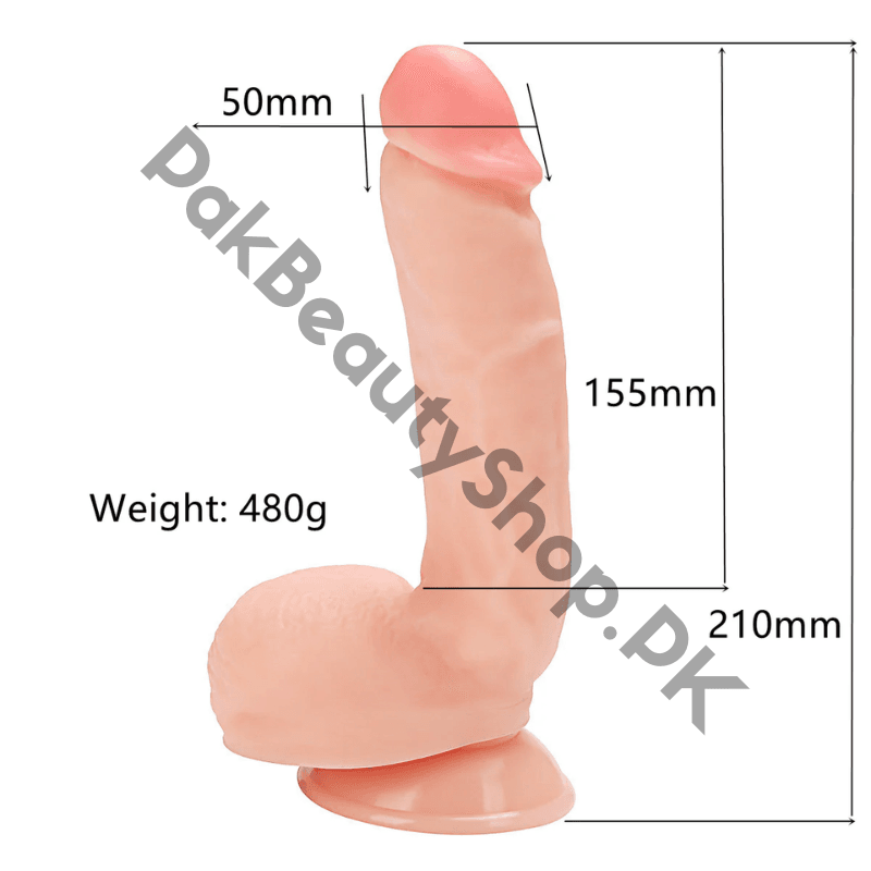 8.27 Inches Super Realistic Dildo 3 8.27 Inches Super Realistic Dildo