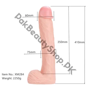16.14" Inch Silicone Cock Dildo