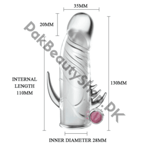 Powerful Vibrating Crystal Penis Sleeve
