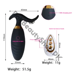Wireless Egg Vibrator With Remote Control