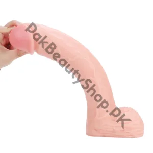 16.14" Inch Silicone Cock Dildo