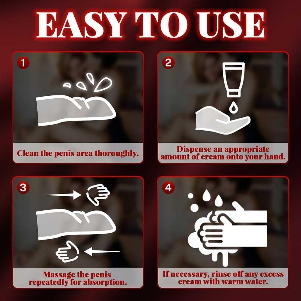 Titan XXL Extra Strength Massage Oil 4 Condom-Friendly & Gentle for All Skin Types