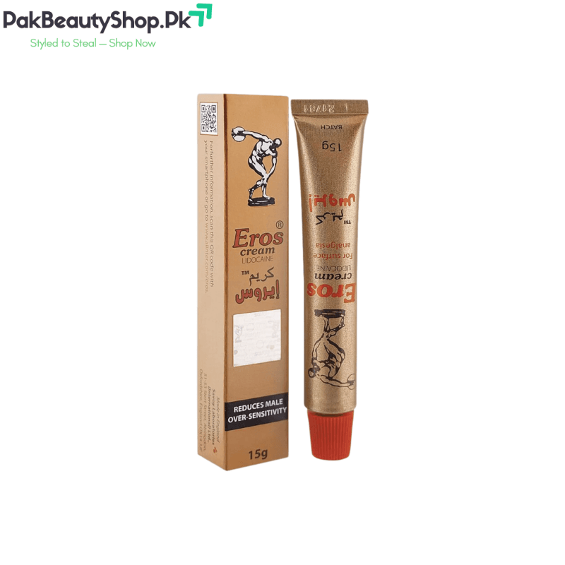 Eros Lidocaine Delay Cream 15g – Buy Online in Pakistan 1 Eros Lidocaine Delay Cream 15g